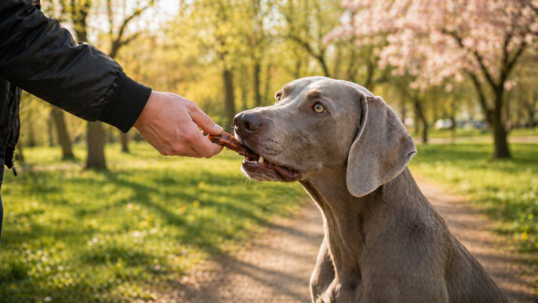 Sušené pamlsky pro psy