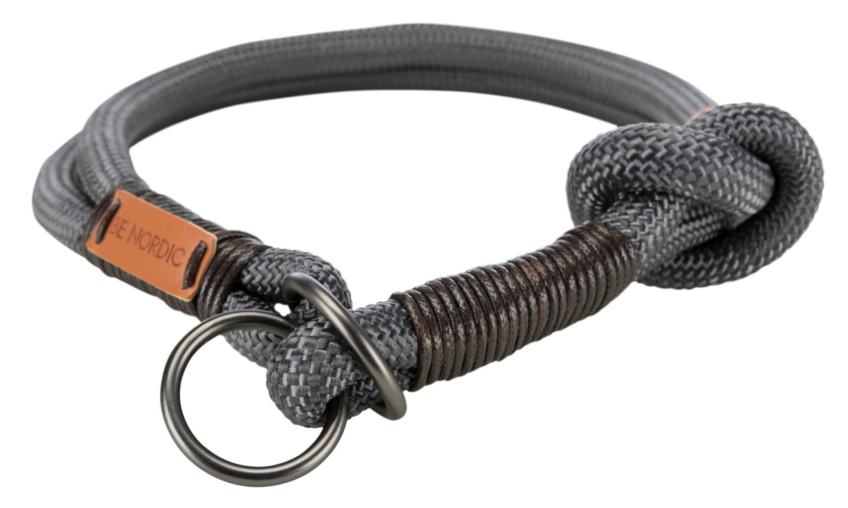 Be Nordic polostahovací obojek tmavošedá