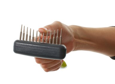 Hřeben na srst 20 dlouhých hrotů BUSTER