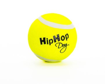 Neonový ve tmě svítící tenisový míček 6,5cm