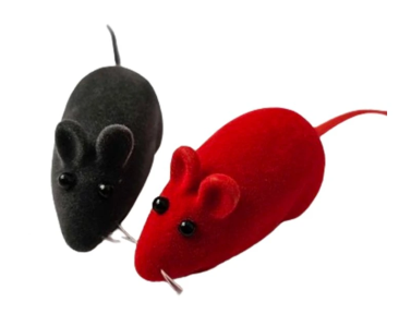 Myška semišová 6cm