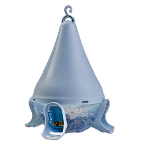 Krmítko pro venkovní ptactvo Kiku 27,5x19,5cm modrá